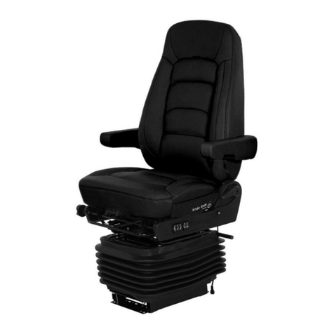 Bostrom Seating WIDE RIDE II SEAT OPERATION AND SERVICE PARTS MANUAL