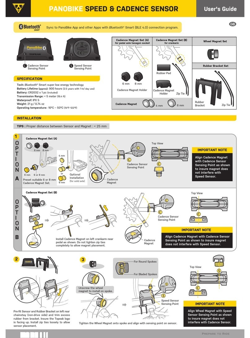 Topeak PANOBIKE user guide
