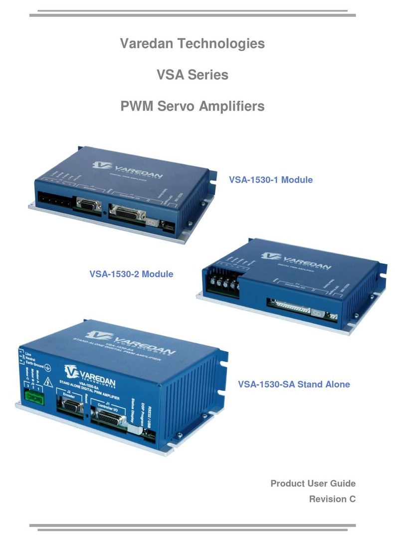 Varedan Technologies VSA-1530-1 Product user guide
