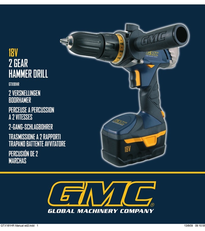 Global Machinery Company GTX181HR manual
