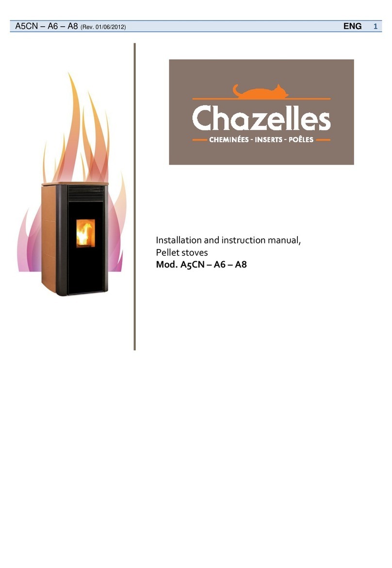 chazelles A5CN Installation and instruction manual
