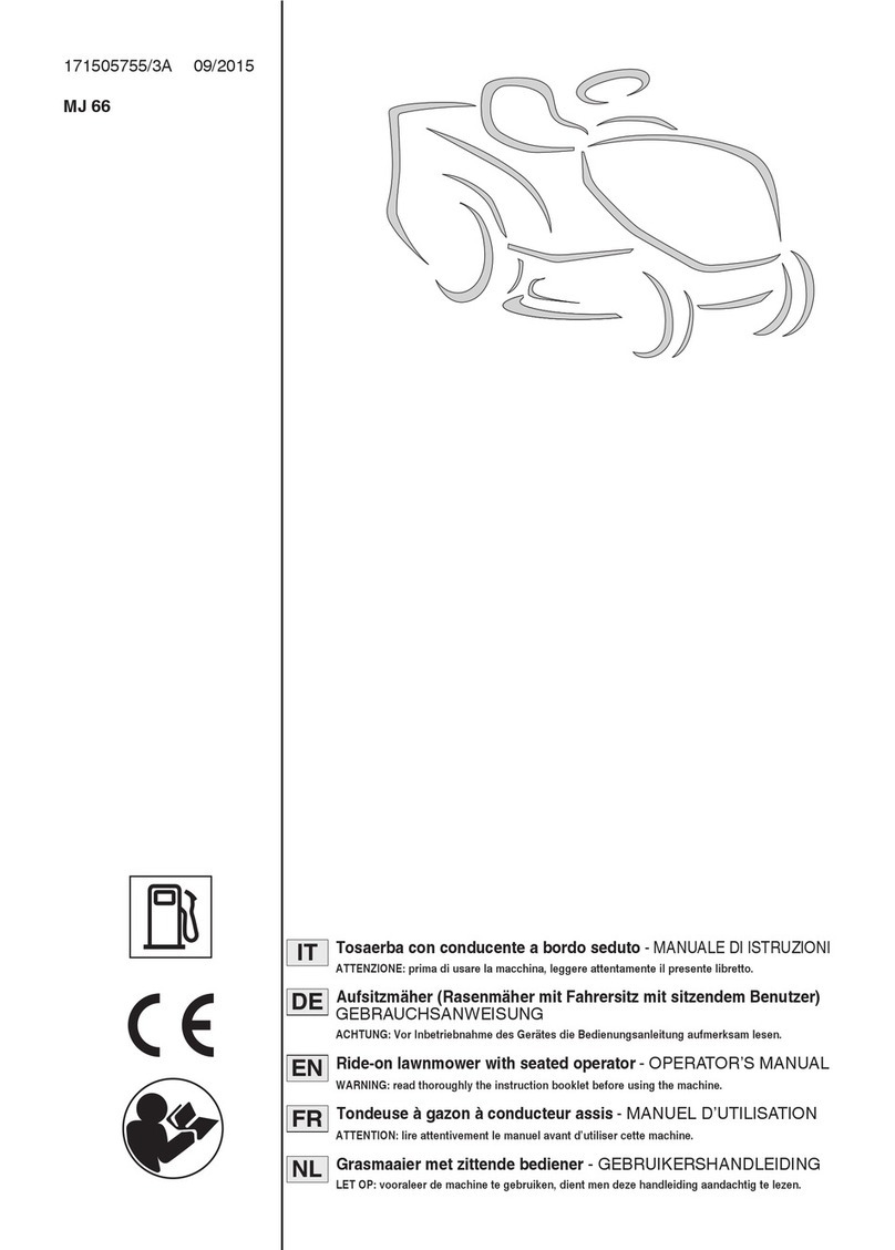 GGP ITALY SPA MJ 66 User manual
