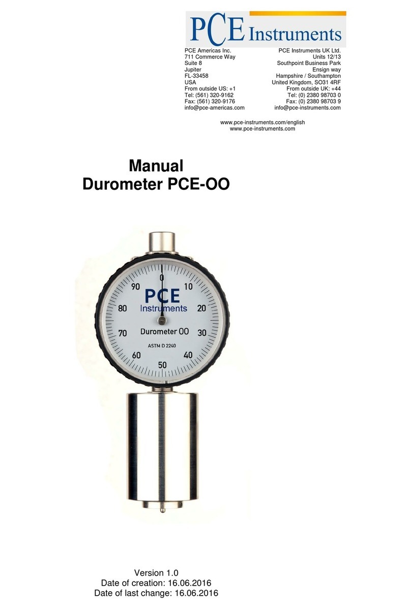 PCE Instruments PCE-OO User manual PCE Instruments PCE-OO User manual