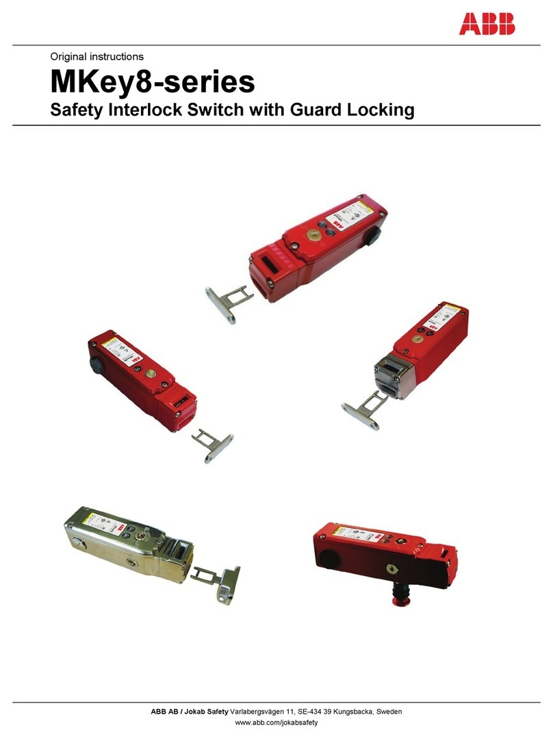 ABB MKey8M User manual