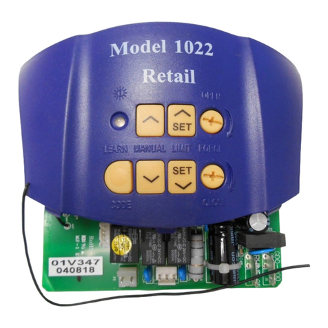 Genie Intellicode 1022 User manual Genie Intellicode 1022 User manual