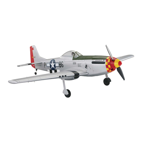 Tower Hobbies P-51 MUSTANG MKII EP Rx-R User manual Tower Hobbies P-51 MUSTANG MKII EP Rx-R User manual