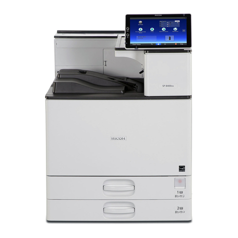 Ricoh SP 8400DN manual