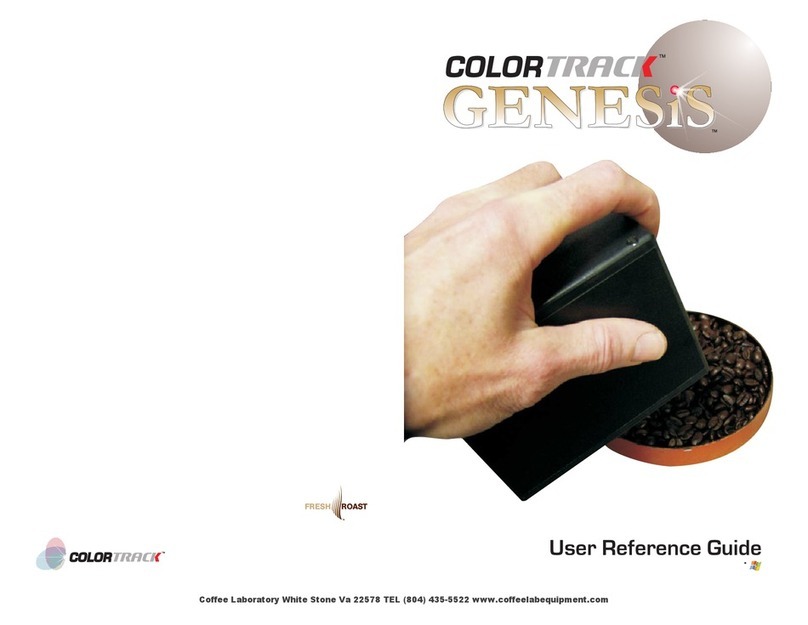 Coffee Laboratory Color Track GENESIS User reference guide Coffee Laboratory Color Track GENESIS User reference guide