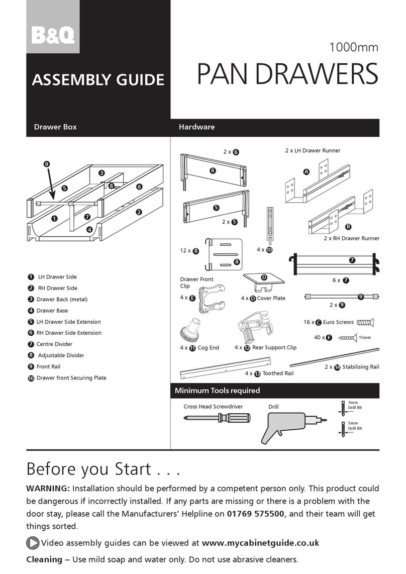 B&Q CSS1199 User manual