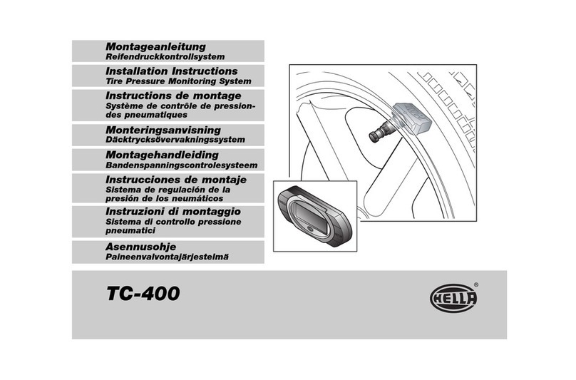 Hella TC-400 User manual