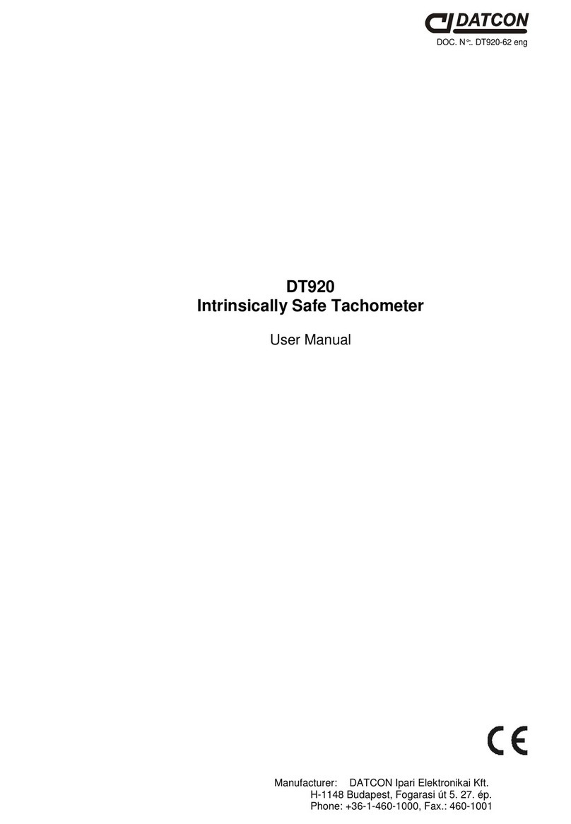 Datcon DT920 user manual