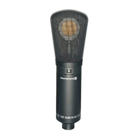 Beyerdynamic MC 840 Product information