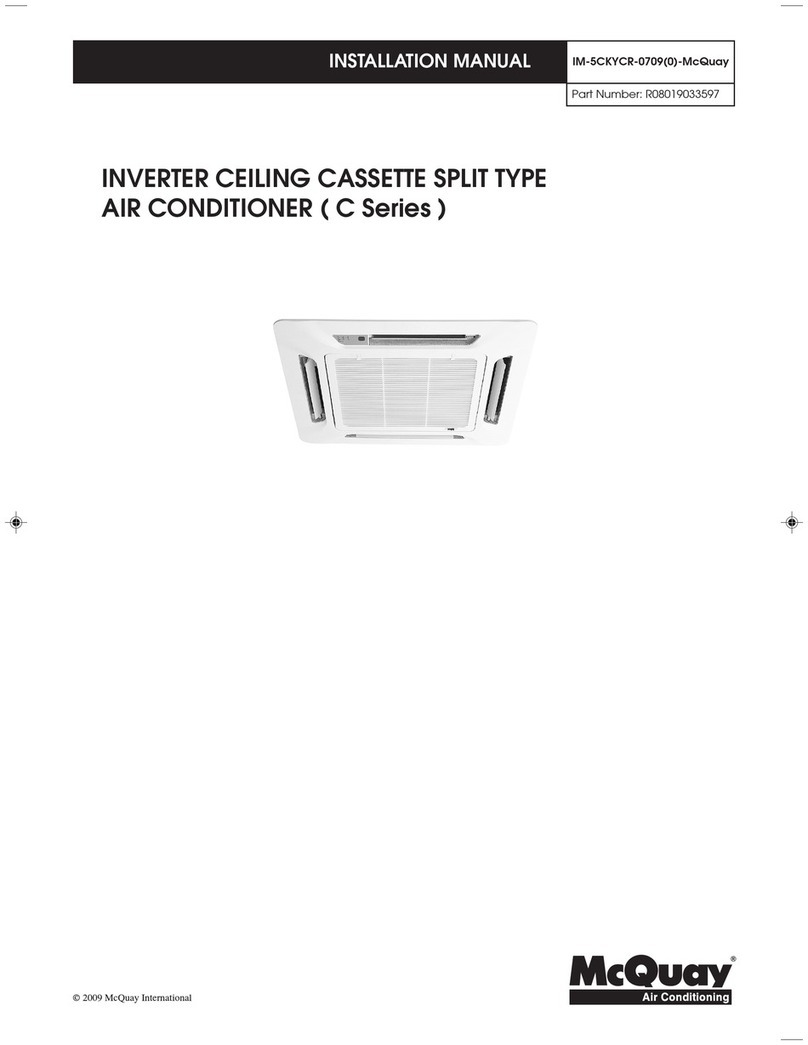 McQuay 5CKY10C User manual