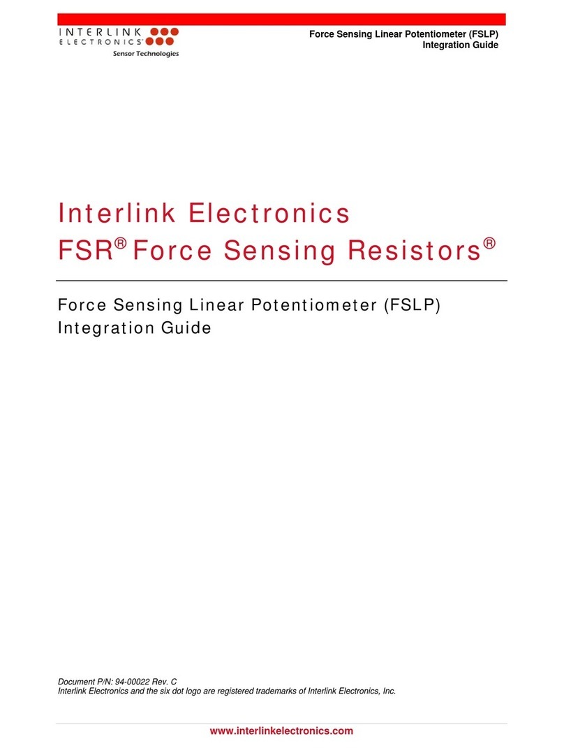Interlink electronics FSR Integration guide Interlink electronics FSR Integration guide