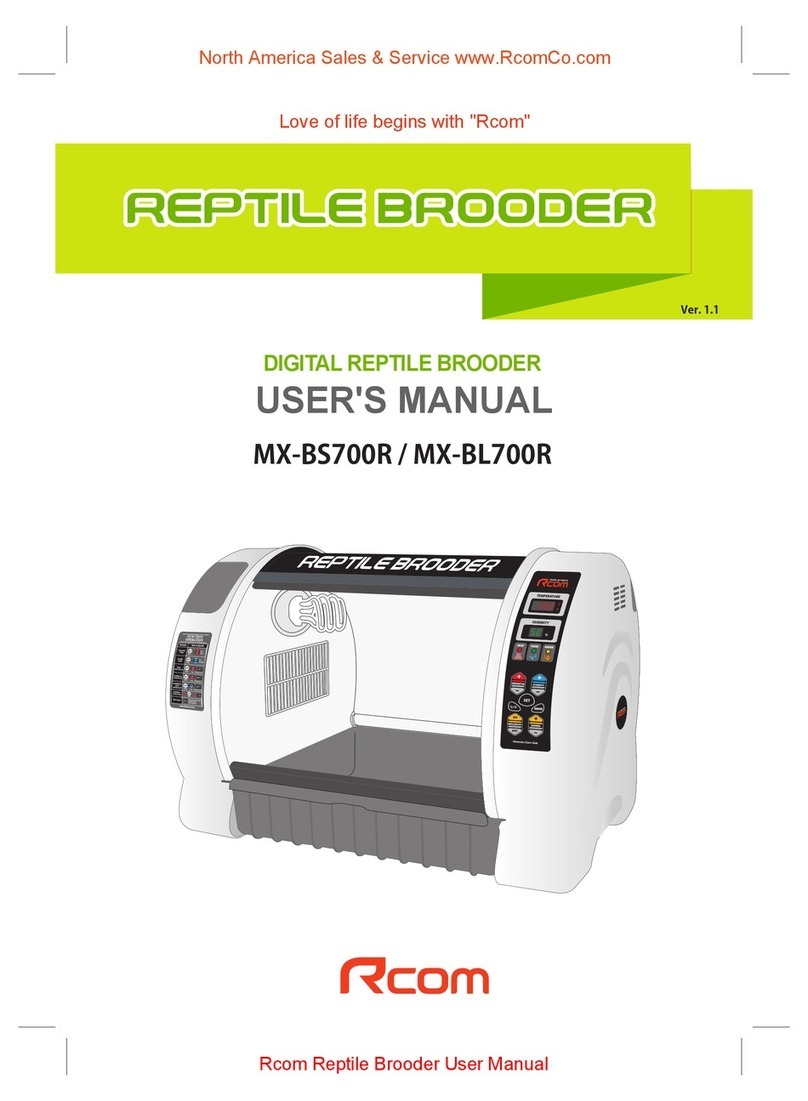 Rcom MX-BS700R User manual