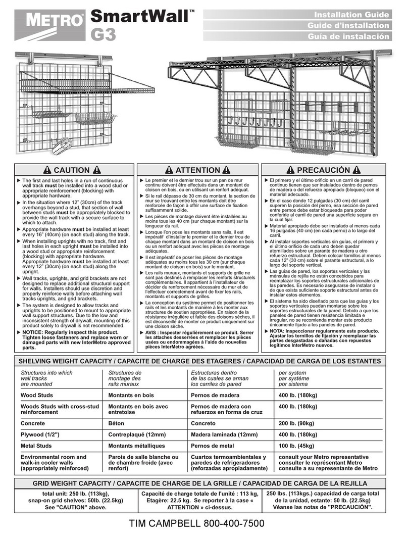 Metro DataVac SmartWall G3 installation guide