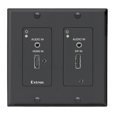 Extron electronics DTP T DWP 4K D Series Setup guide