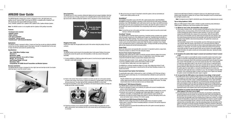 Spectrum AR6300 user guide