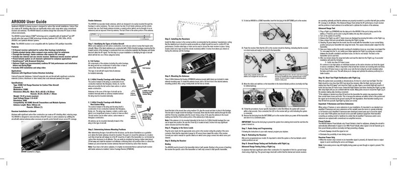Spektrum AR9300 User manual