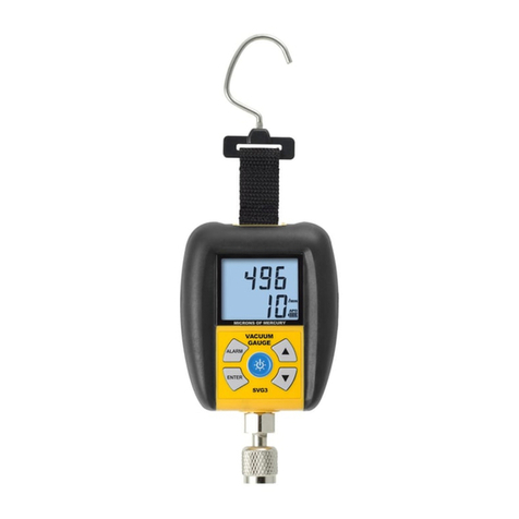 Fieldpiece SVG3 Operator's manual
