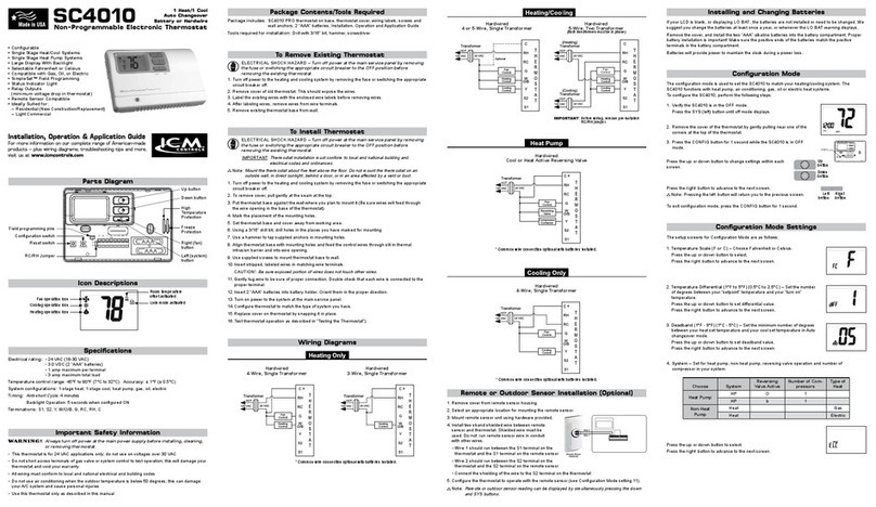 ICM Controls SC4010 Installation, operation & application guide