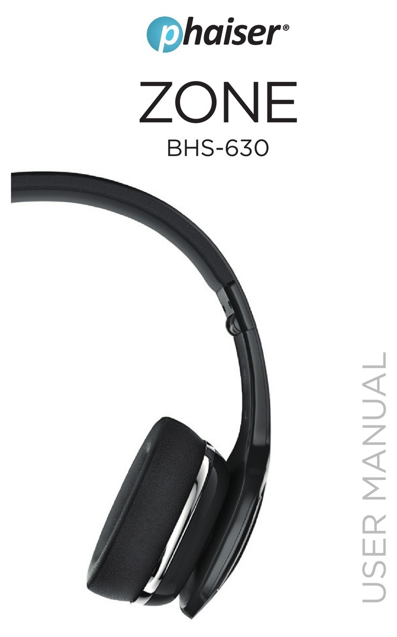 phaiser ZONE BHS-630 user manual