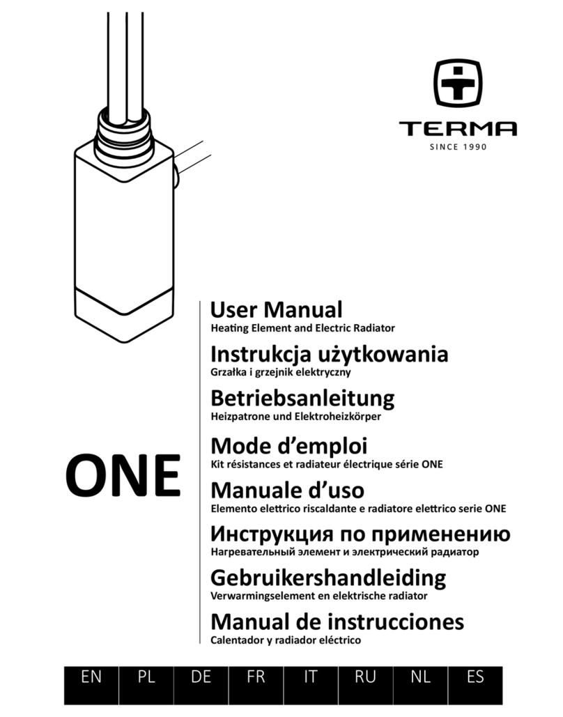 TERMA ONE User manual