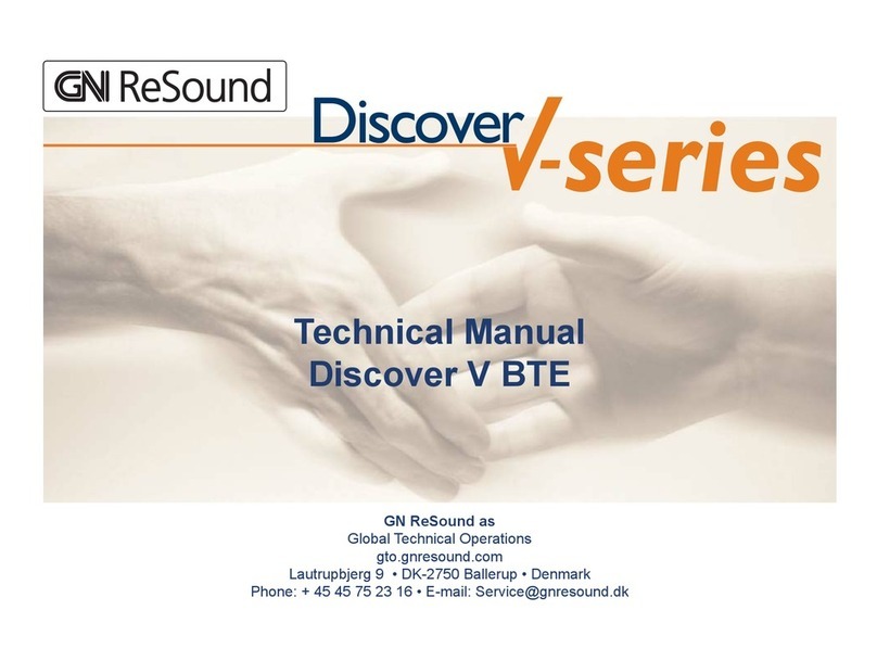 GN Resound Discover V Series Technical manual