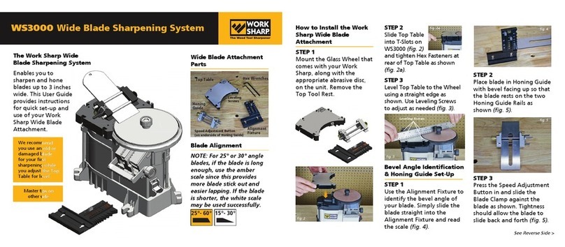 Work Sharp WS3000 User manual