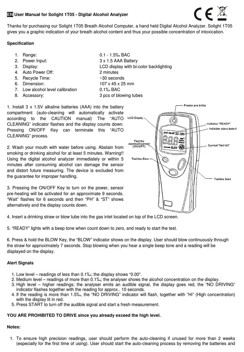 Solight 1T05 User manual