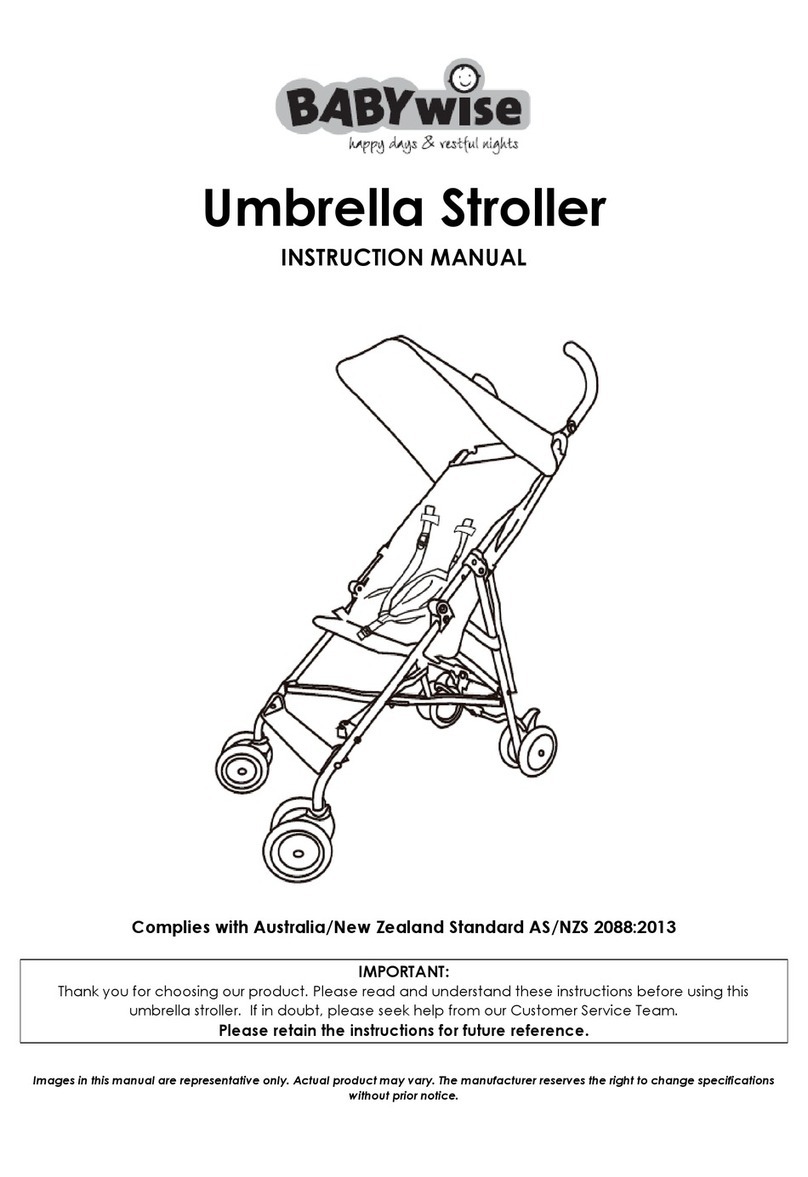 Baby wise Umbrella instruction manual