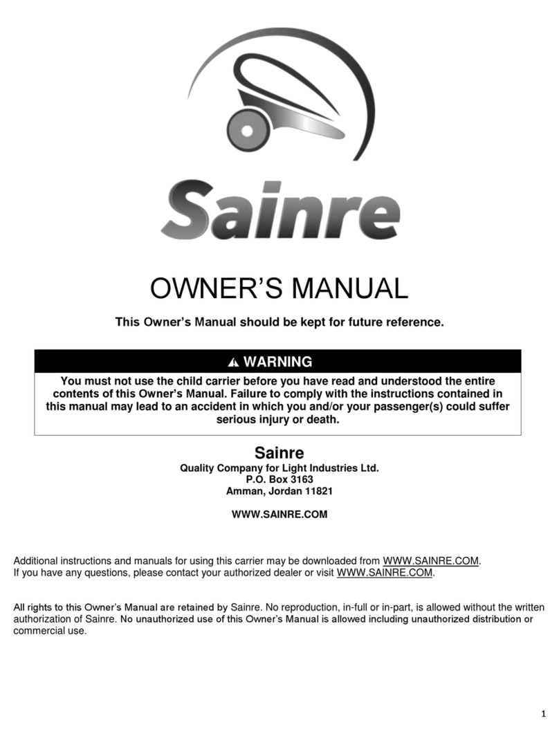 Sainre Fox 1 owner's manual