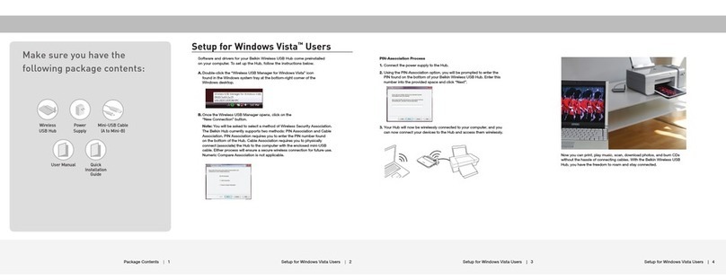 Belkin F5U303 User manual