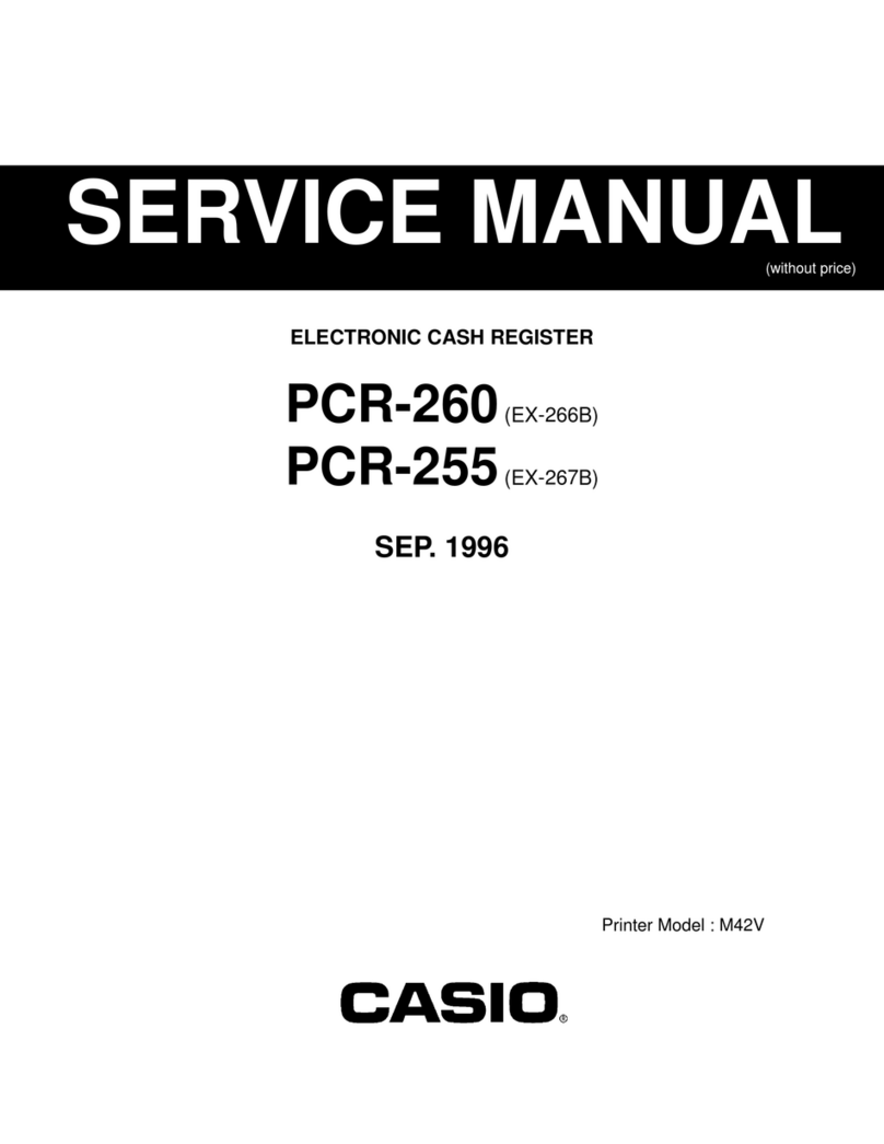 Casio PCR-255 User manual