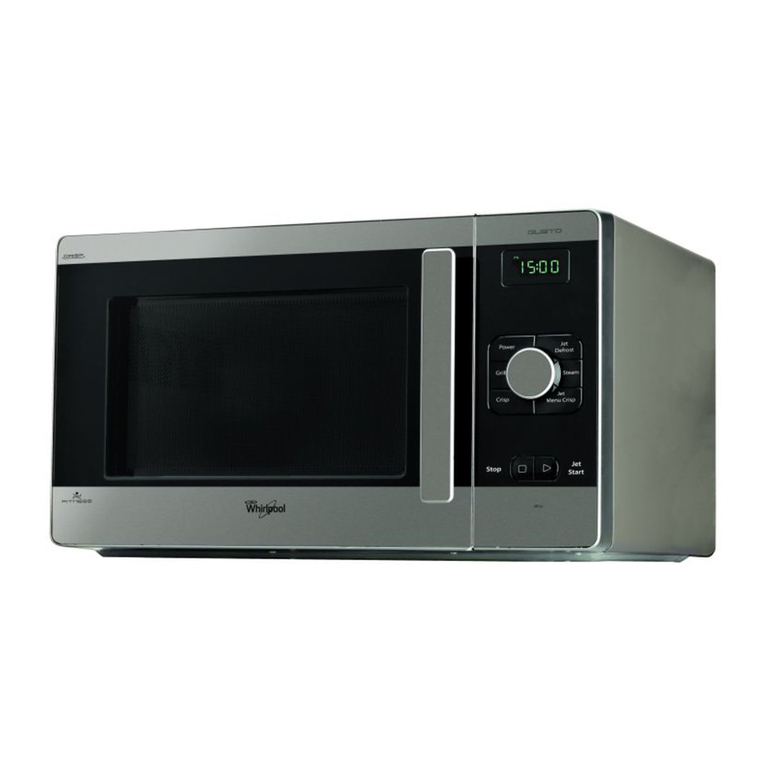 Whirlpool GT 286 Quick reference guide