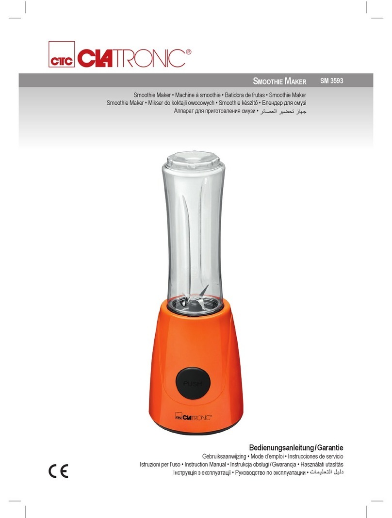 Clatronic SM 3593 instruction manual