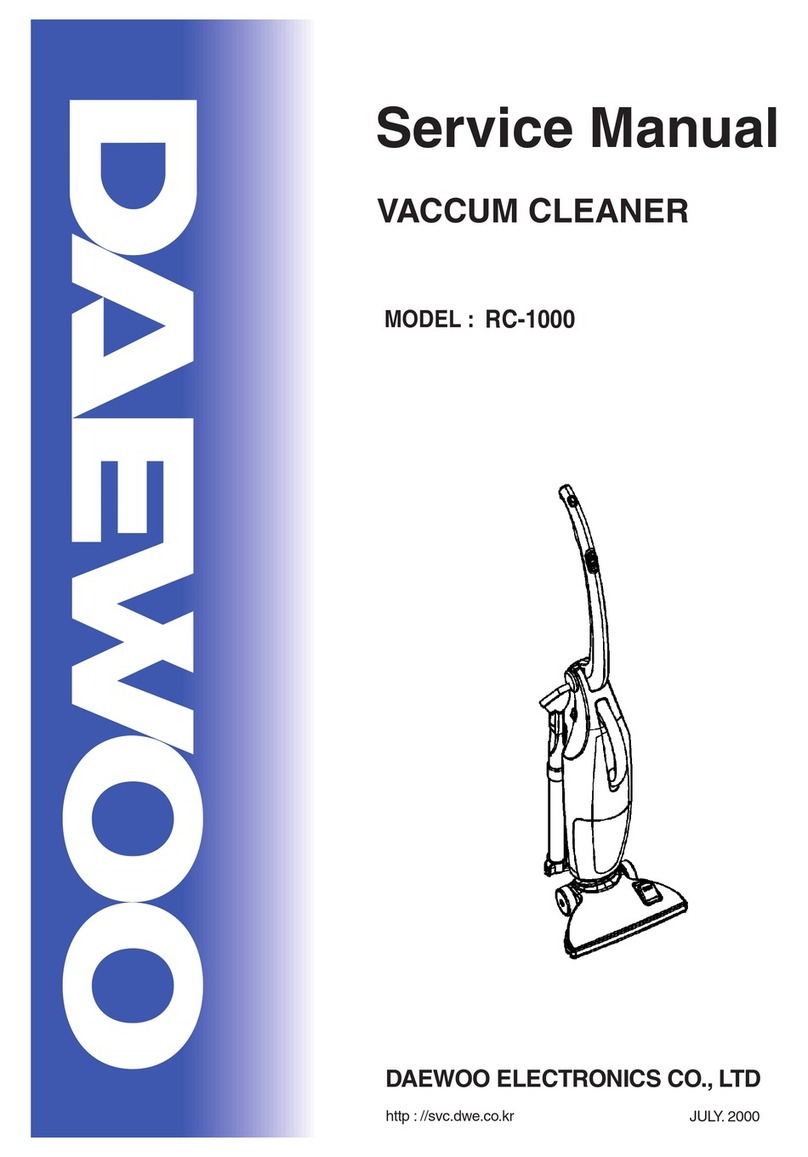DAEWOO ELECTRONICS RC-1000 Service manual