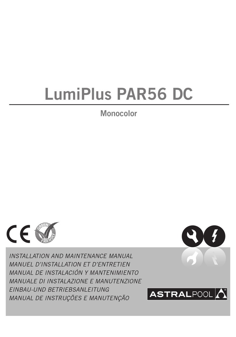 Astral Pool LumiPlus PAR56 DC Manual
