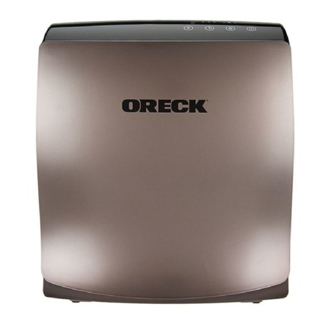 Oreck AIRVANTAGE owner's manual