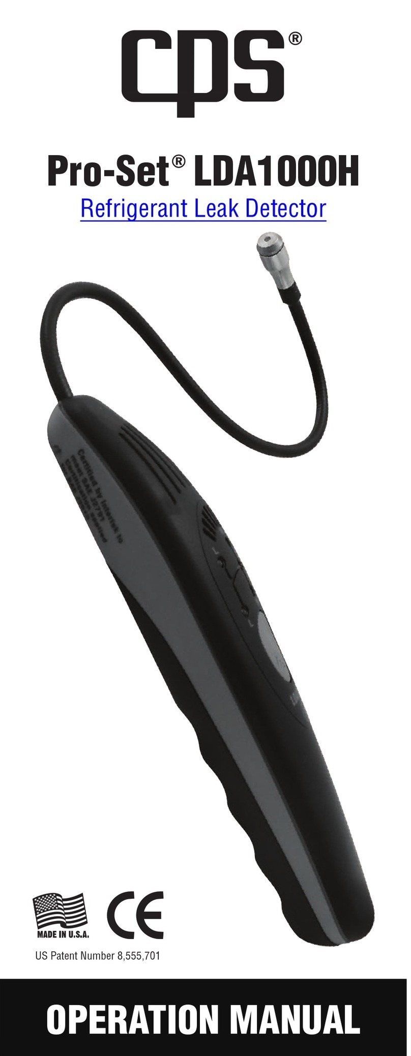 CPS Pro-Set LDA1000H User manual