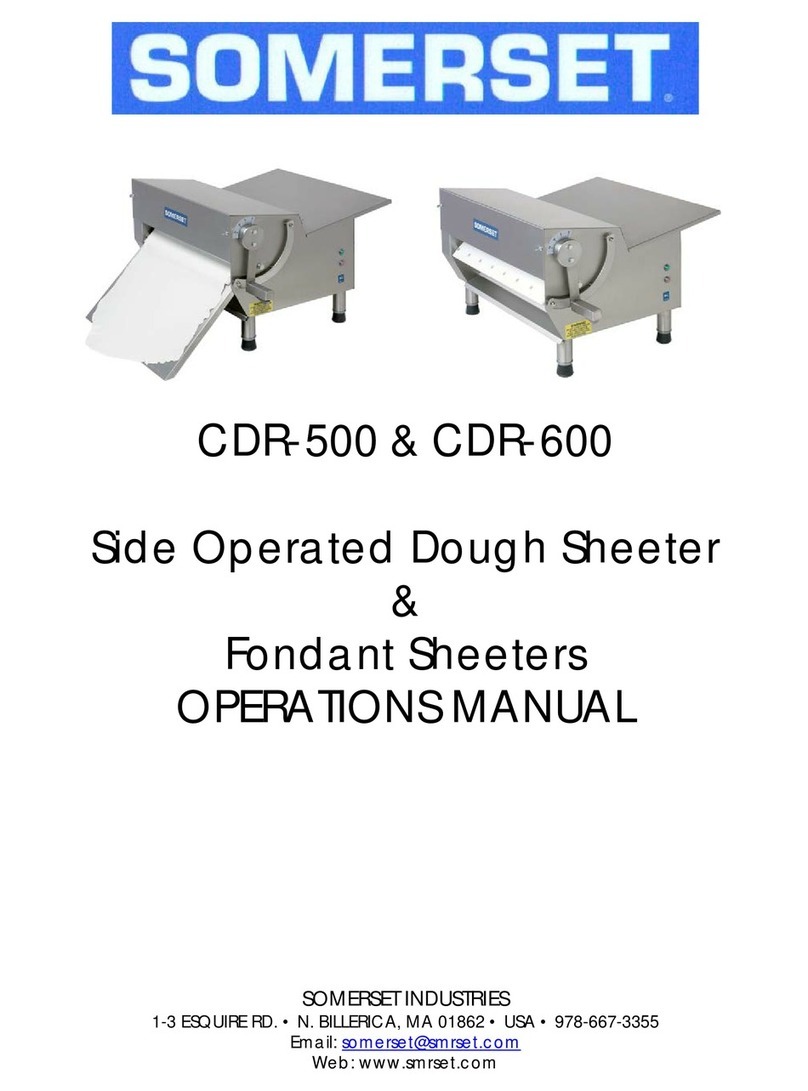 Somerset CDR-600 Operation manual