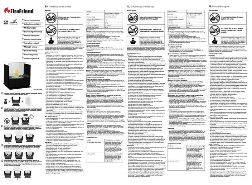FireFriend DF-6504 instruction manual FireFriend DF-6504 instruction manual