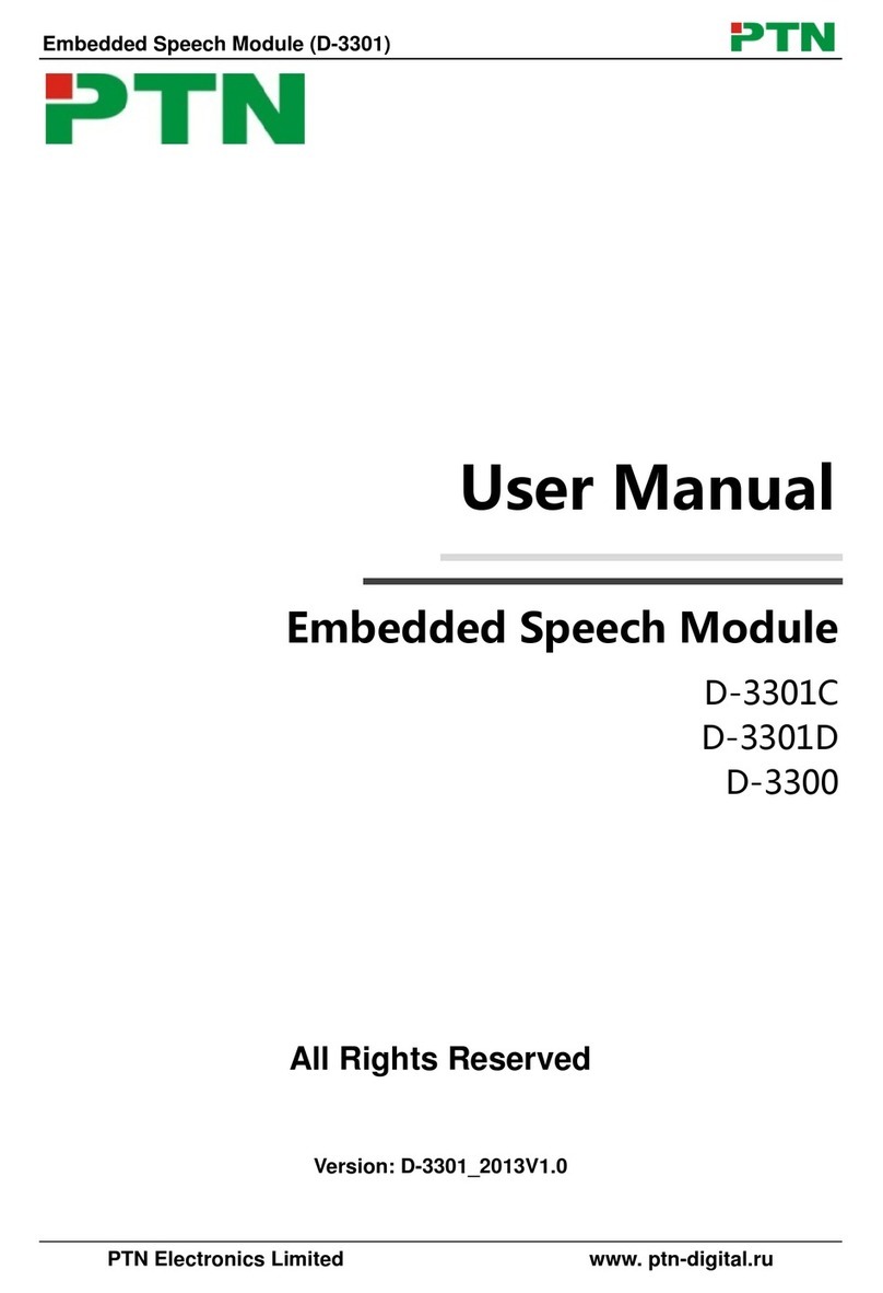 PTN D-3301C user manual