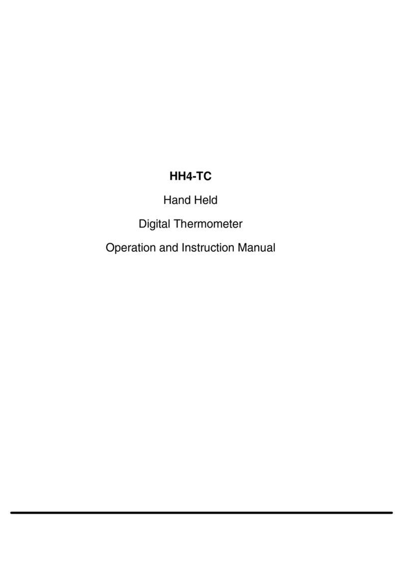 AMALGAMATED INSTRUMENT HH4-TC Operation and instruction manual