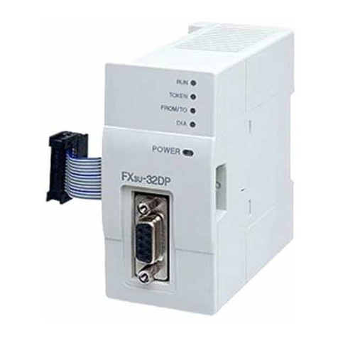 Mitsubishi FX3U-32DP User manual