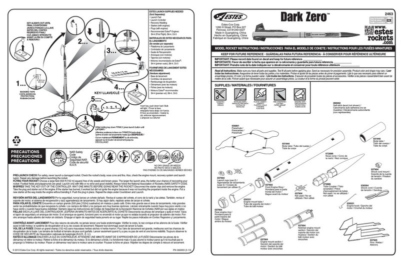 Estes 2463 instructions
