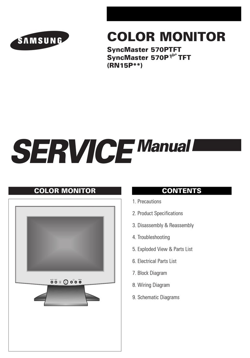 Samsung SyncMaster 570P TFT User manual