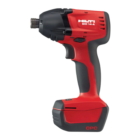 Hilti SID 14-A Original operating instructions