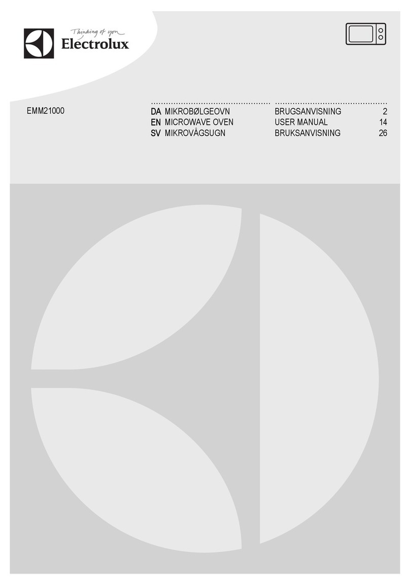 Electrolux EMM21000 user manual