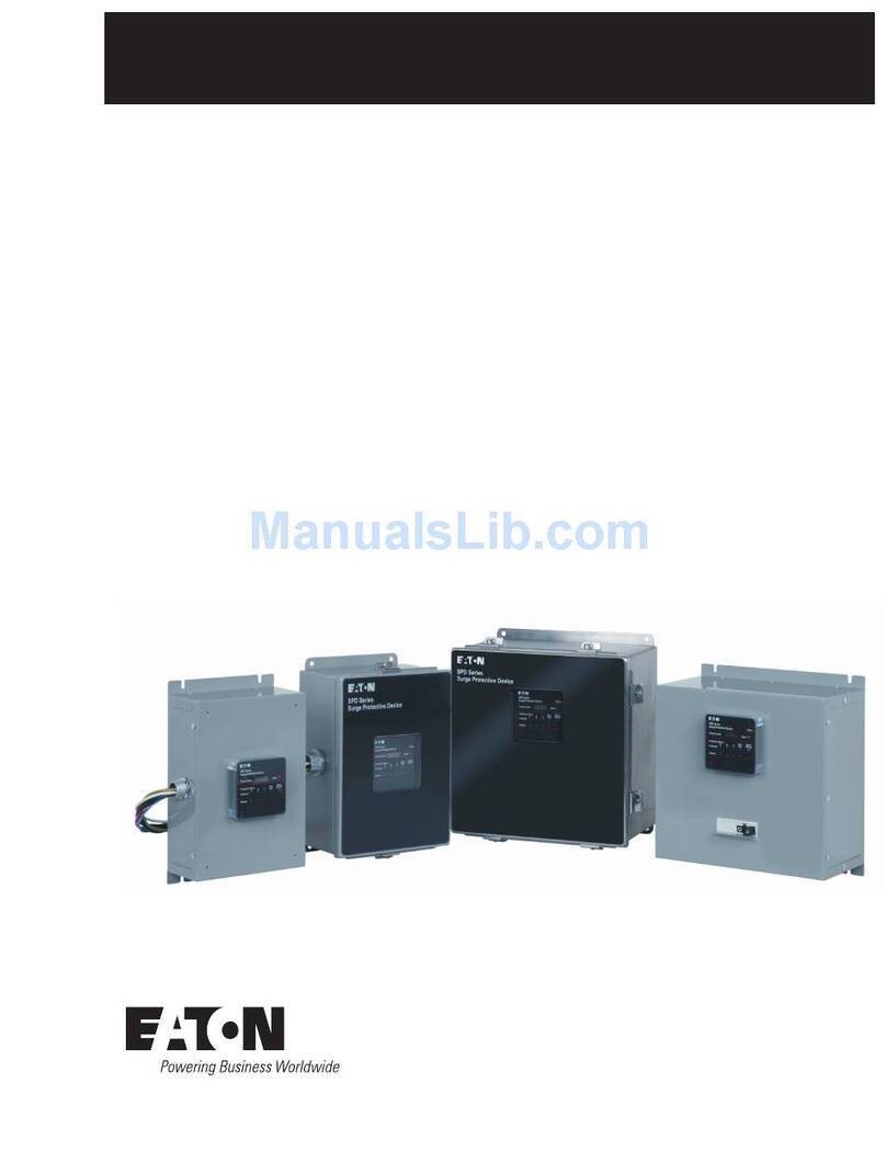 Eaton SPD160480D3M User manual